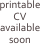 printable CV available soon